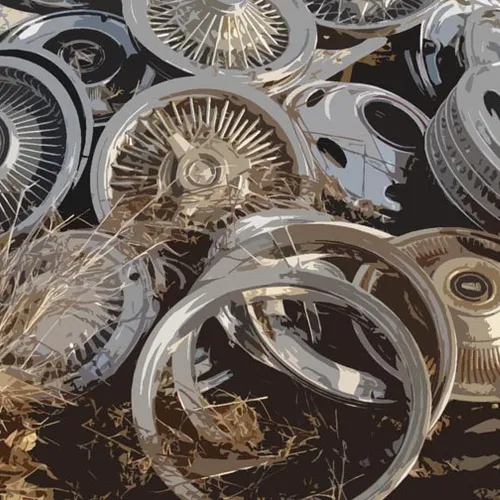 Hub Caps Cutout