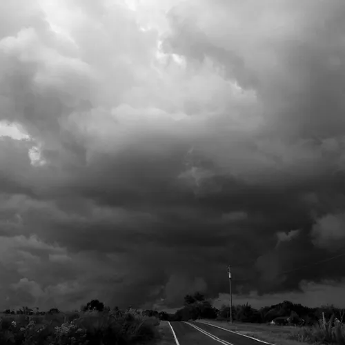 Road bw